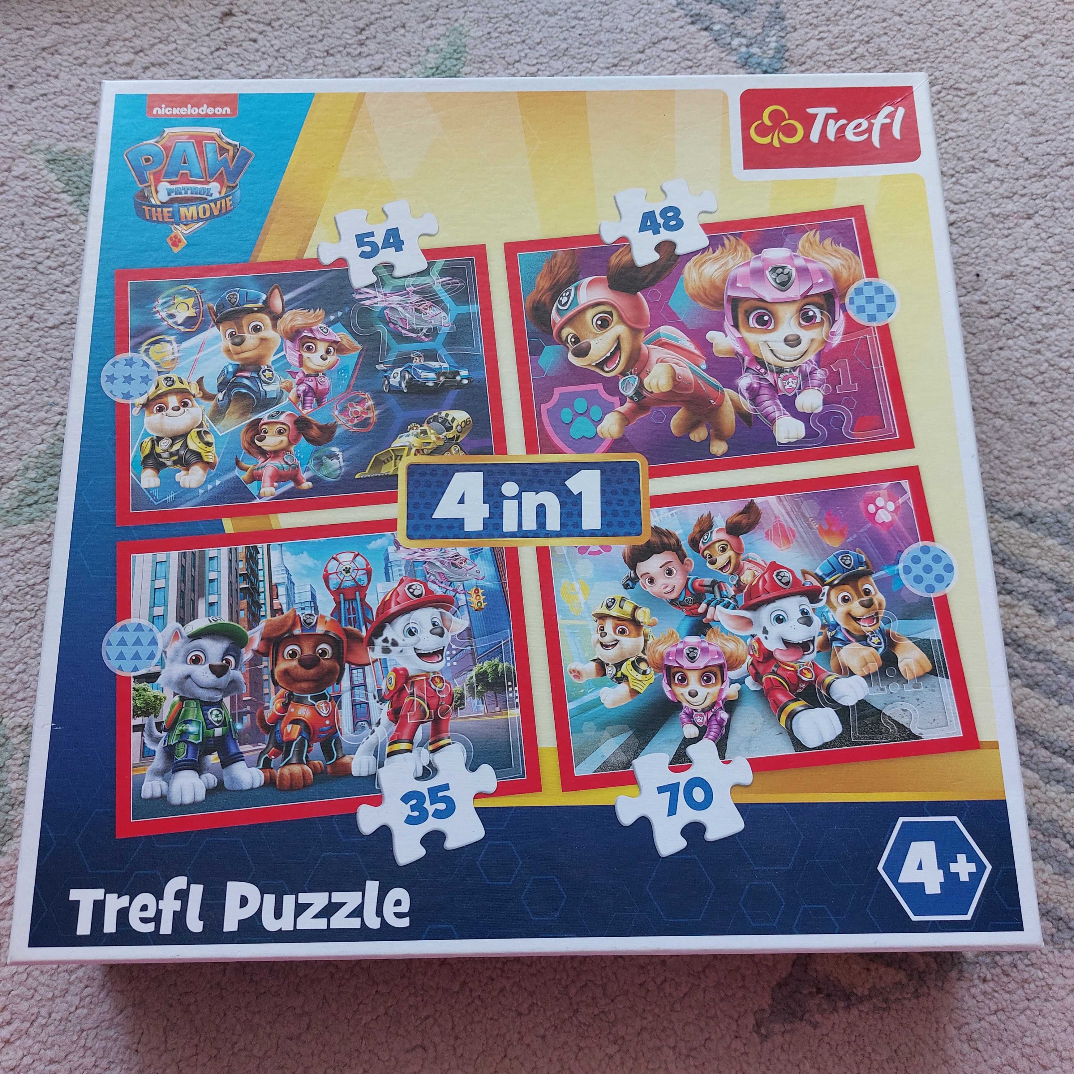Puzzle psi patrol 4w1