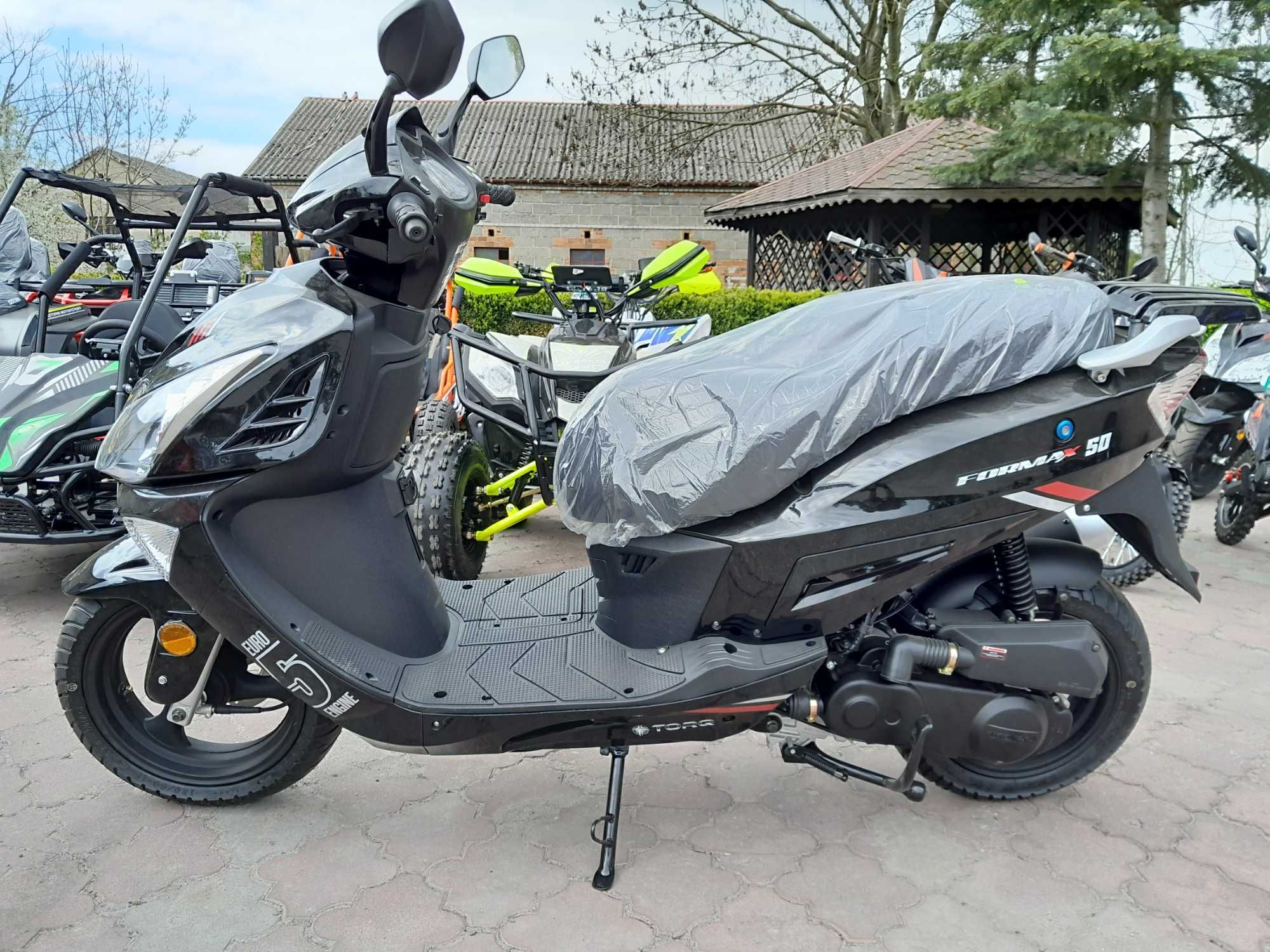 MAXI DUŻY Skuter 49cc TORQ FORMAX jak Junak RATY!!! Dostawa gratis