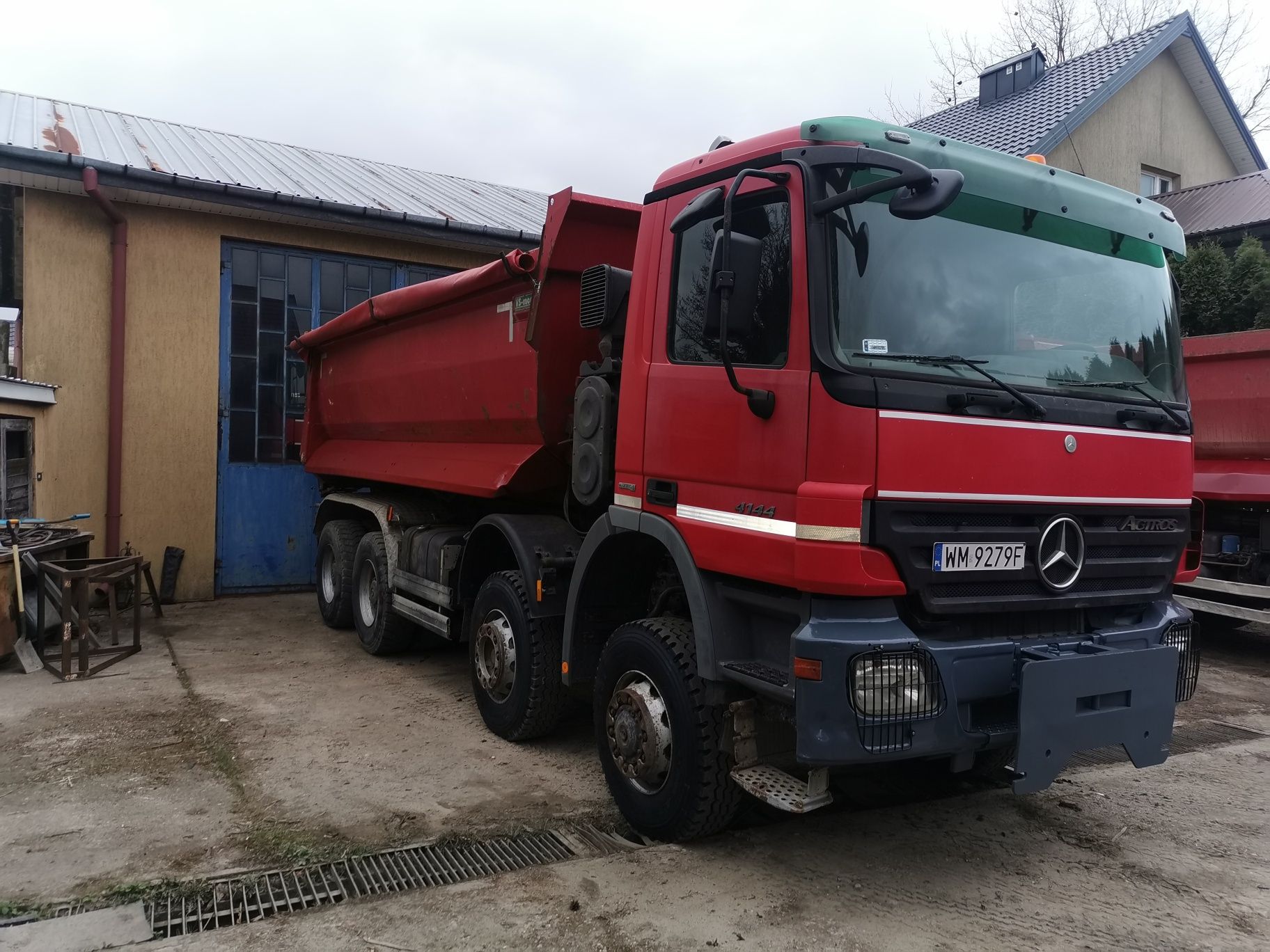 Sprzedam Mercedes Actros 4144 8x6 wywrotka 19m3 tka  2008