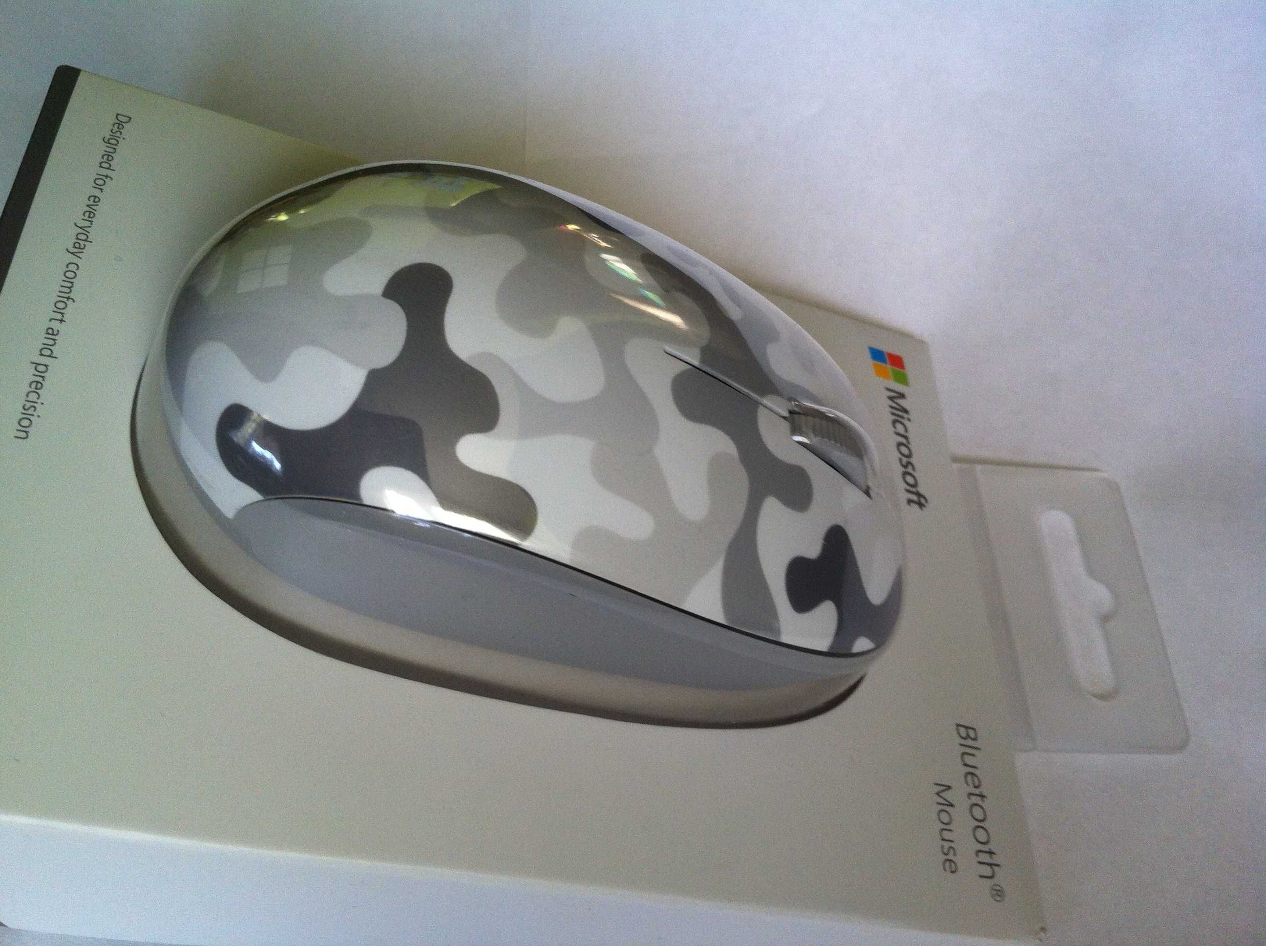 Myszka MICROSOFT Nowa Gwarancja Bluetooth Mouse Camo (arctic/biała)