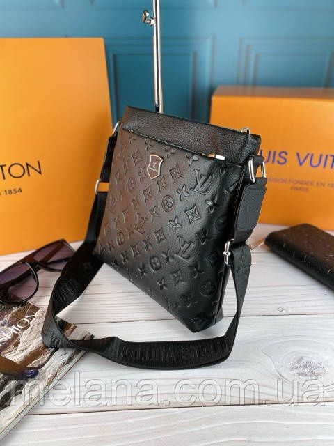 Кожаная мужская сумка Louis Vuitton Луи Витон ЛВ