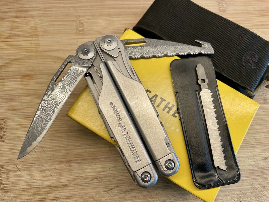 Leatherman Surge+ Damasco VG10