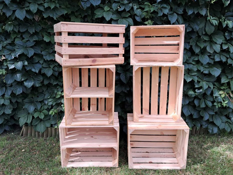 Skrzynka drewniana 40x30x20 nowa solidna