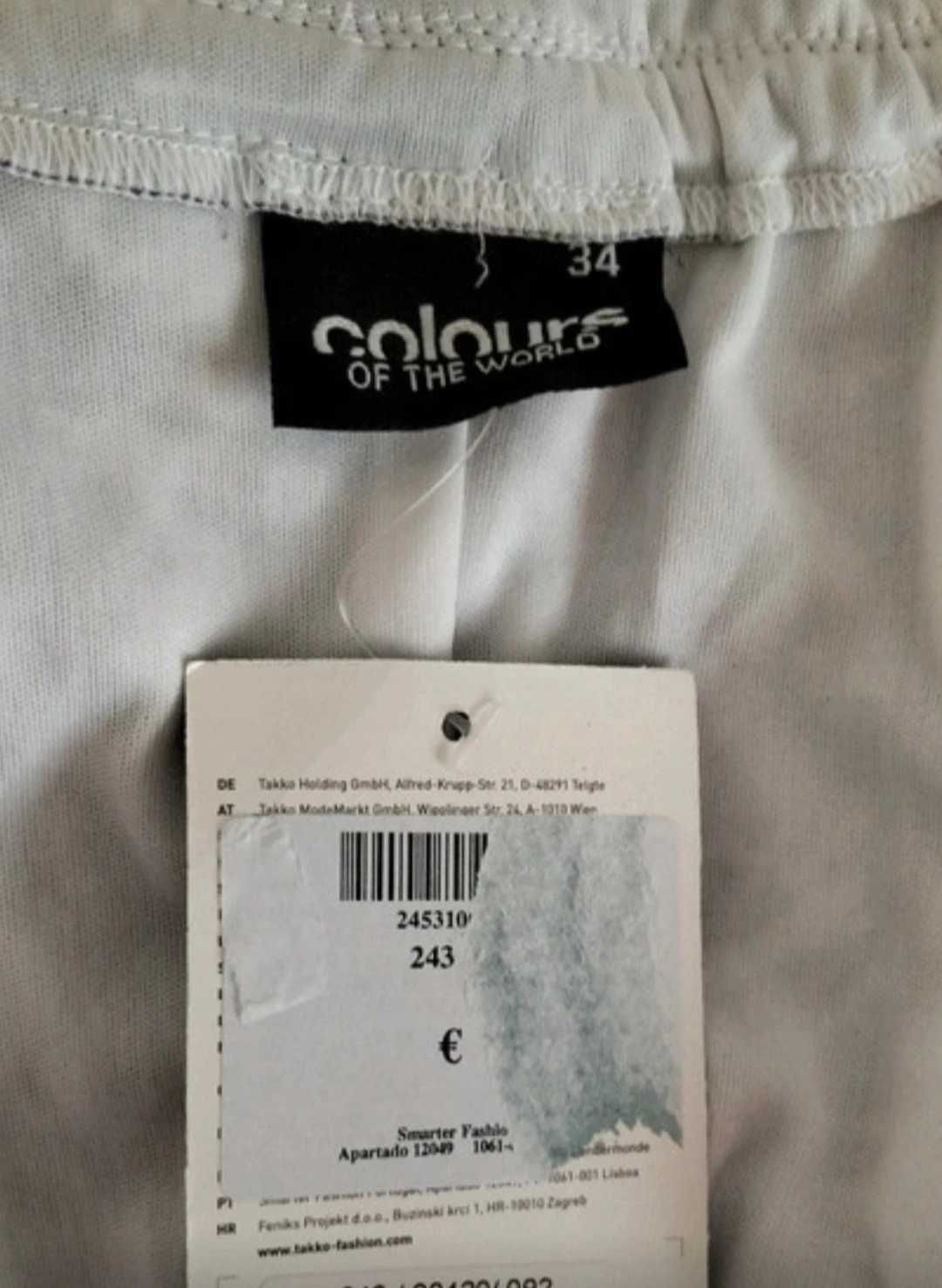 Vestido de alças novo com etiqueta
