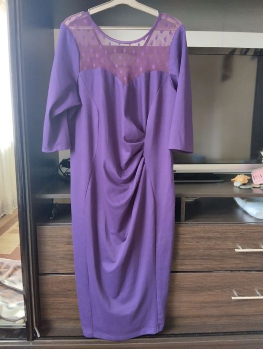 Плаття фіолетове