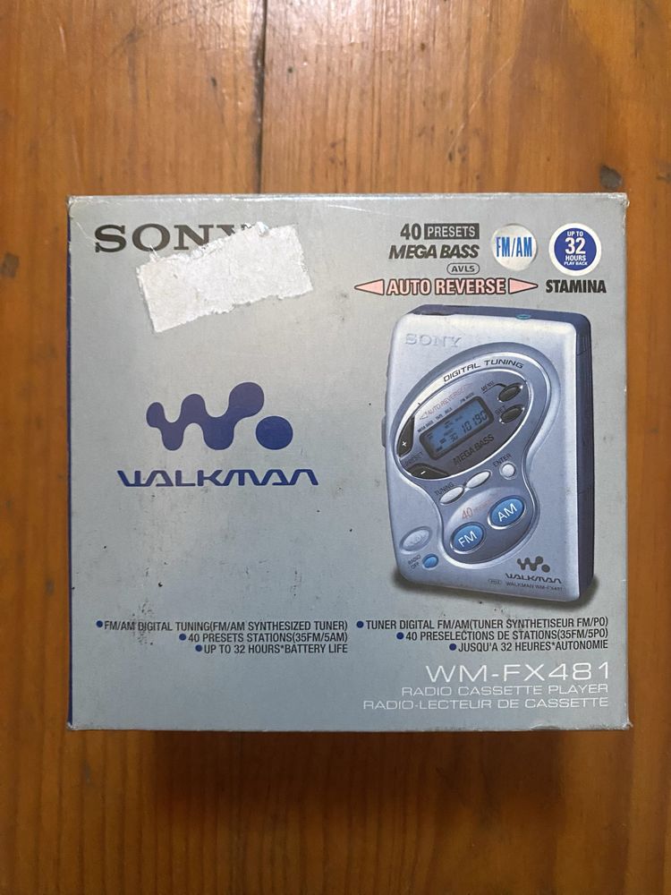 Sony Walkman WM-FX481 novo