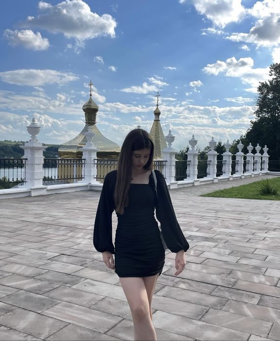 плаття чорне shein