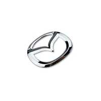 Simbolo Emblema Volante Guiador Mazda Cromado , Preto ou Carbono