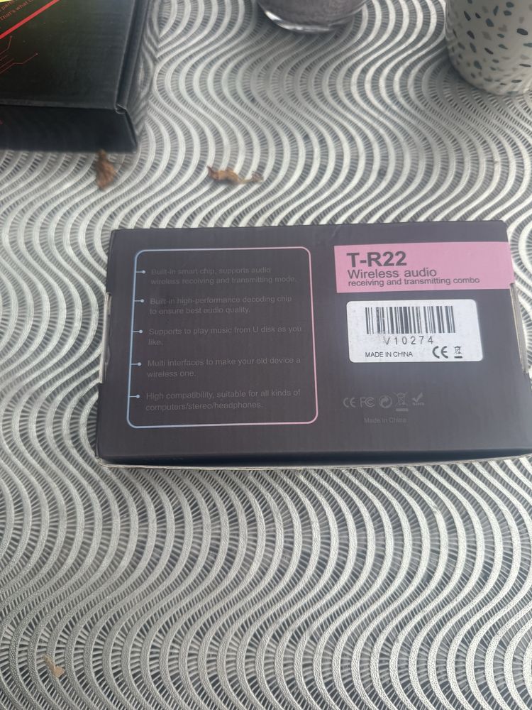 Wireless audio t r 22