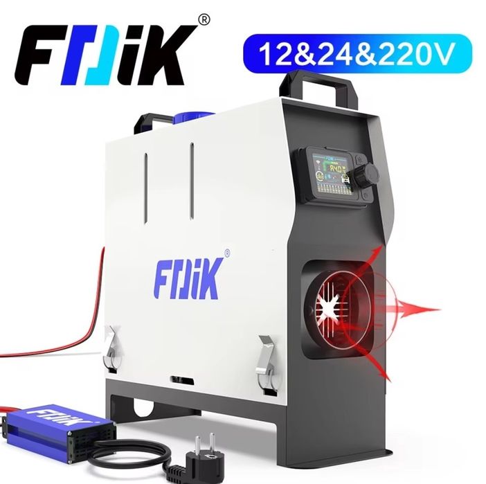 Webasto, chinbasto, ogrzewanie postojowe. Grzejnik, nagrzewnica. 8KW