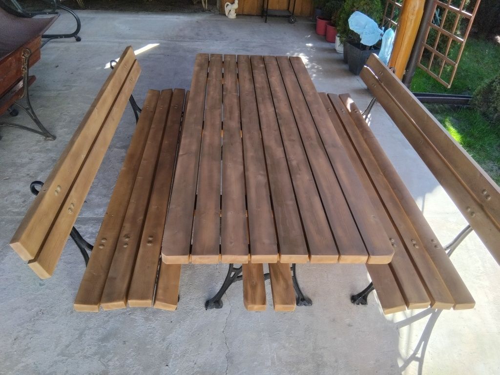Mebel ogrodowe duży zestaw