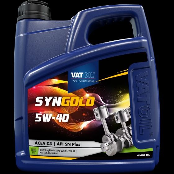 Синтетическое масло Vatoil 5w40 Syngold