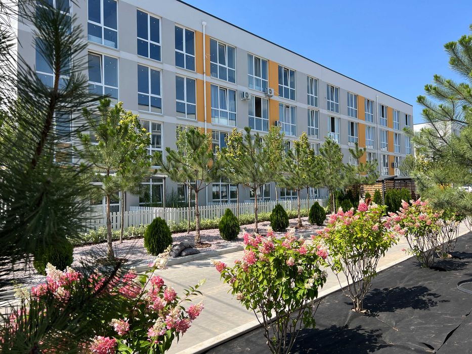 2-кімнатна квартира 47,5 м²  — з кухнею-вітальнею 19 м²