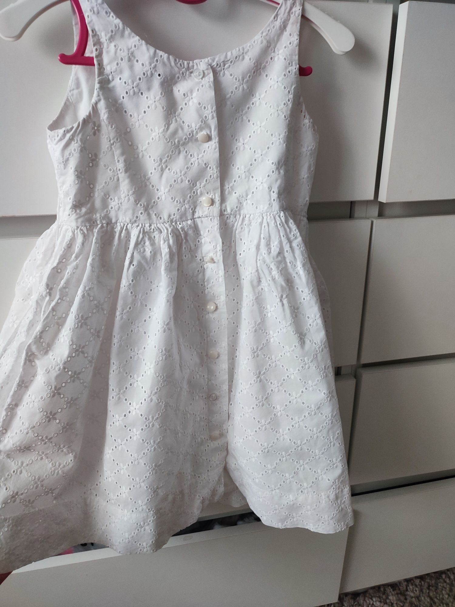 Ralph Lauren piękna ażurowa sukienka 4 lata