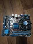 Płyta Główna Asus P5G41-M HDMI Intel LGA775 z procesorem i chłodzeniem