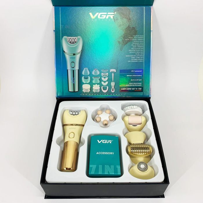 Епілятор VGR V-756 GOLD 7 в 1