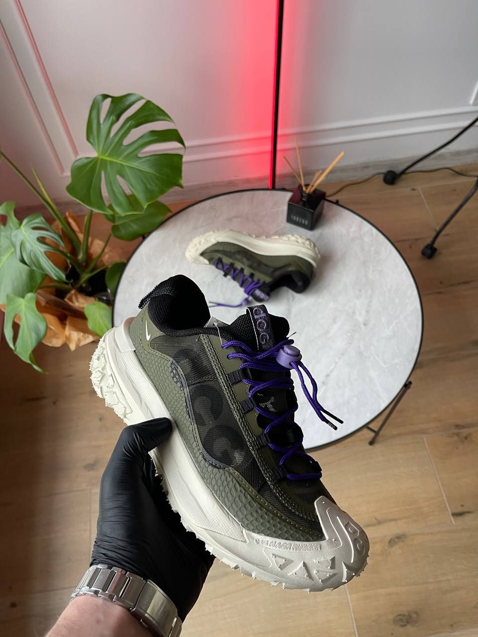 Чоловічі кросівки Nike ACG Mountain Fly 2 Low Neutral Olive(літо/весна