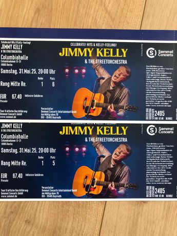 2 bilety Jimmy Kelly & The Street Orchestra Berlin 31.05.2025