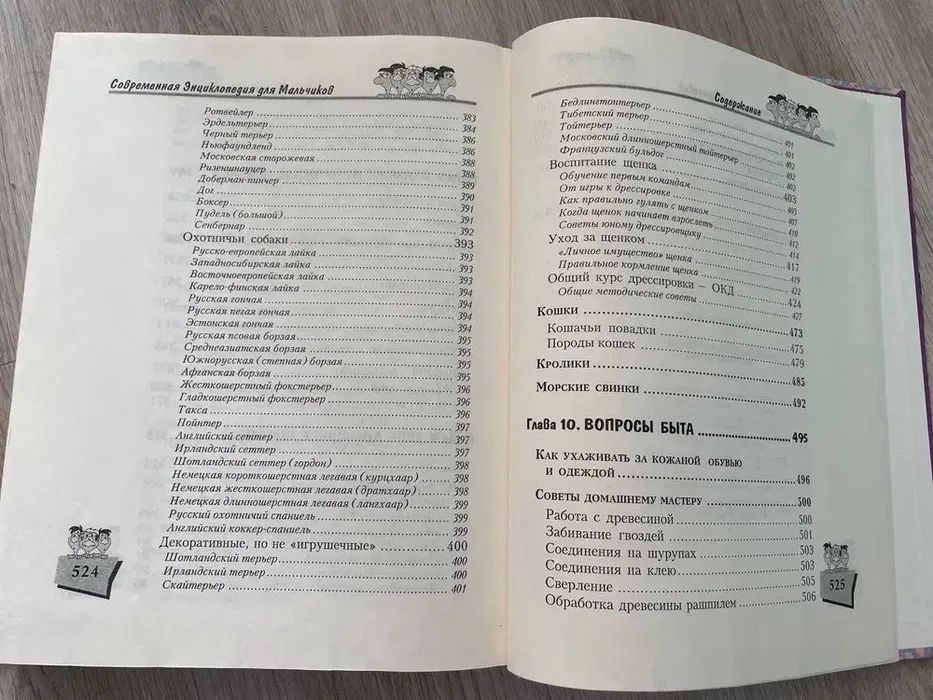 Книжка Современная энциклопедия для мальчиков