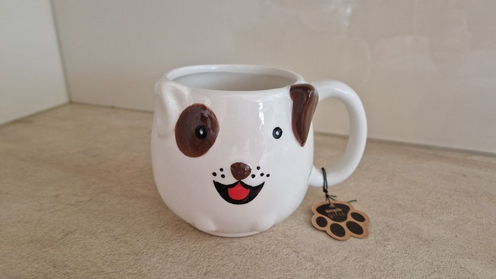 Kubek ceramiczny piesek - oryginalny z Empiku