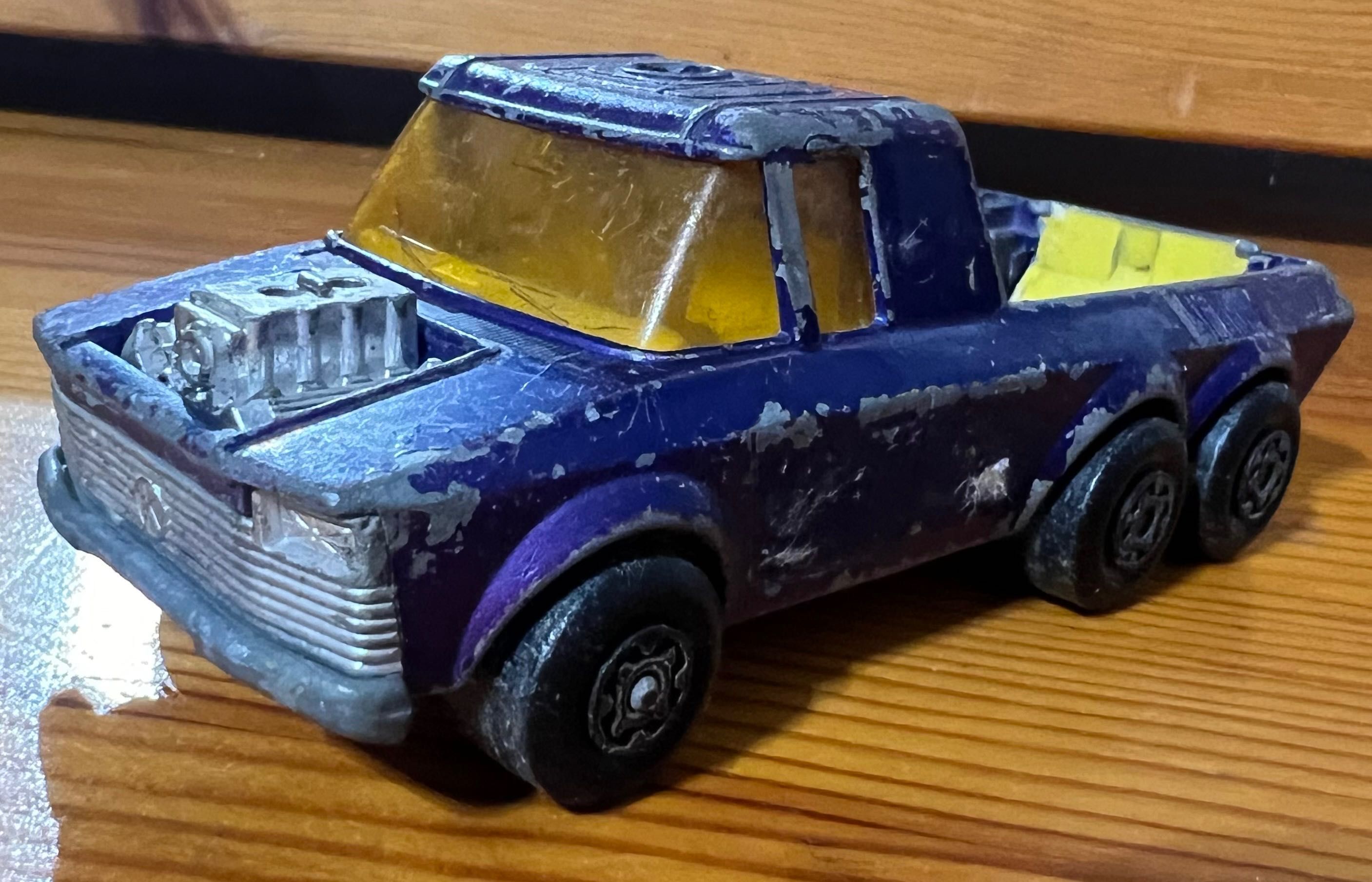 Auto Pick-up Truck Jeep MATCHBOX K-6/11 Super Kings Model 1974r Unikat