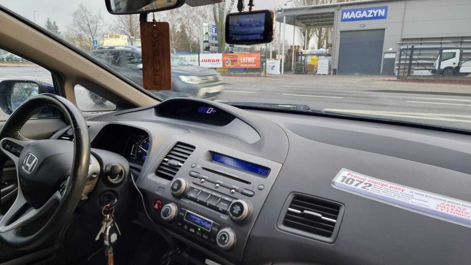 Wynajem Hybryda+LPG automat na taxi Honda Civic