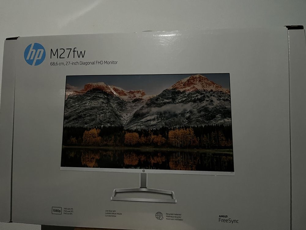 Monitor HP M27 fw - novo (2 unidades)