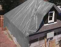 Строительный тент, брезент для накрытия крыши, навеса, сена, зерна