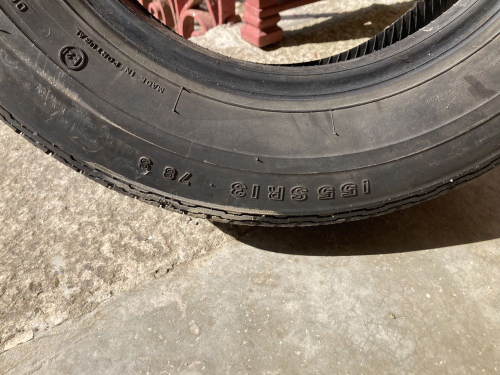 Par de pneus vintage 80’ firestone s-211 sr13 155