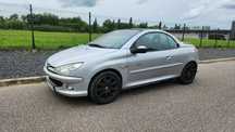 Peugeot 206 CC Quiksilver 1.6 HDi Kabriolet 2005r. 6 lat 1 wł. Klima