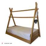 Cama Criança - Estilo Cabana Madeira maciça