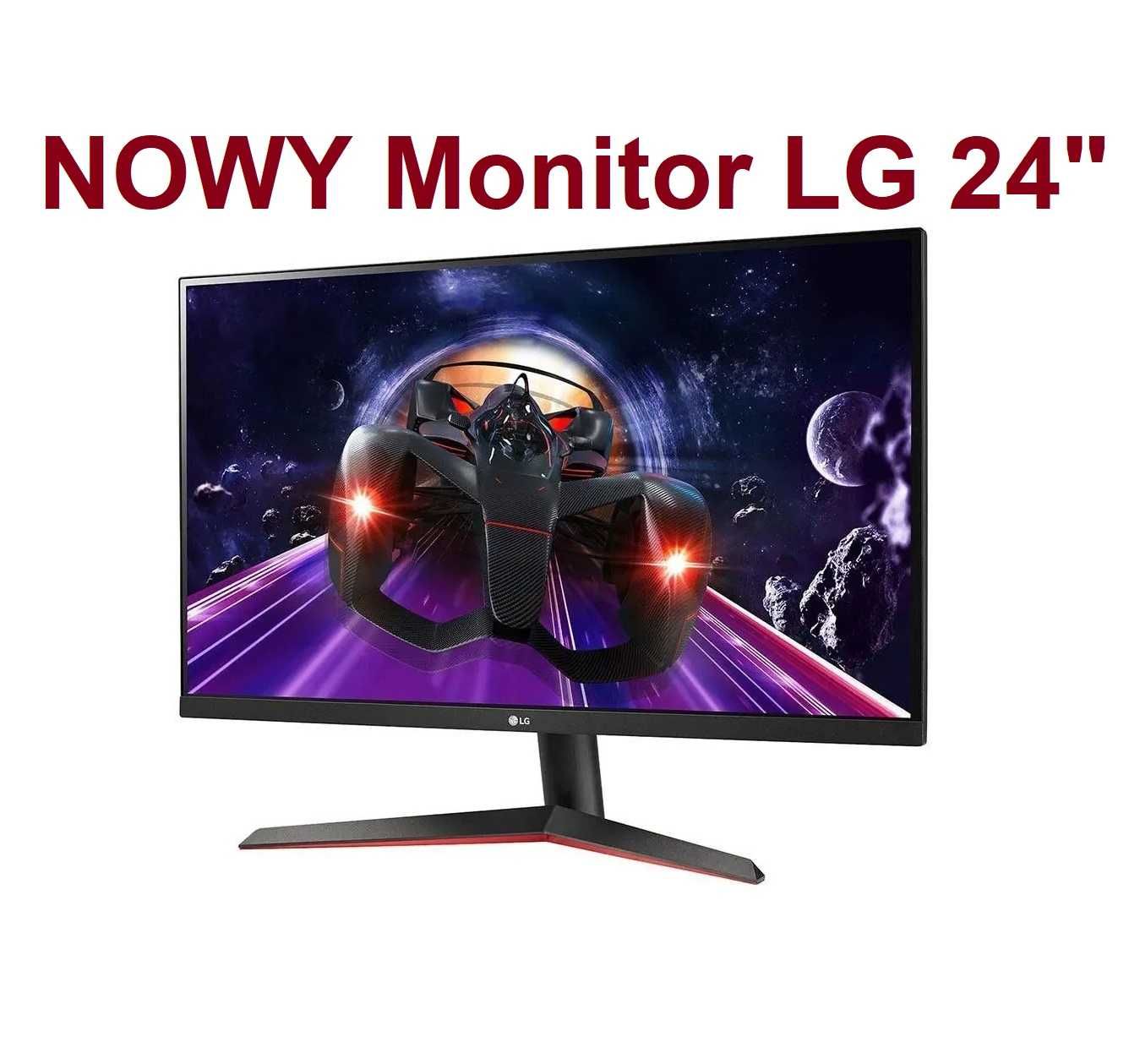 Monitor LED LG 24MP60G-B 24" 1920x1080 px IPS HDMI DisplayPort Wrocław