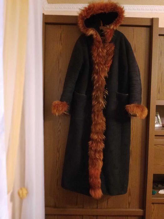 Женская дубленка размер 48-50