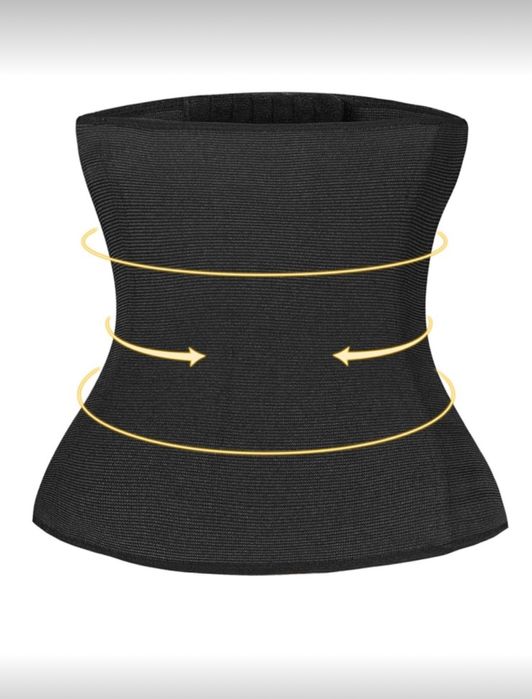 Чорний корсет утягуючий