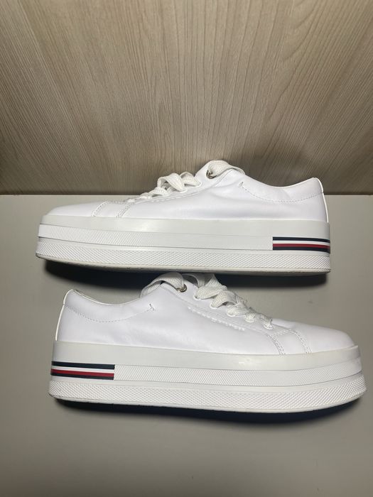 Кеди tommy hilfiger - Baskets Femme Modern Platform White