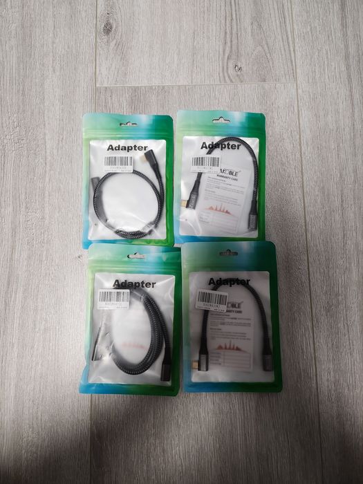 Кабель подовжувач кутовий Type-C – Type-C USB 4к