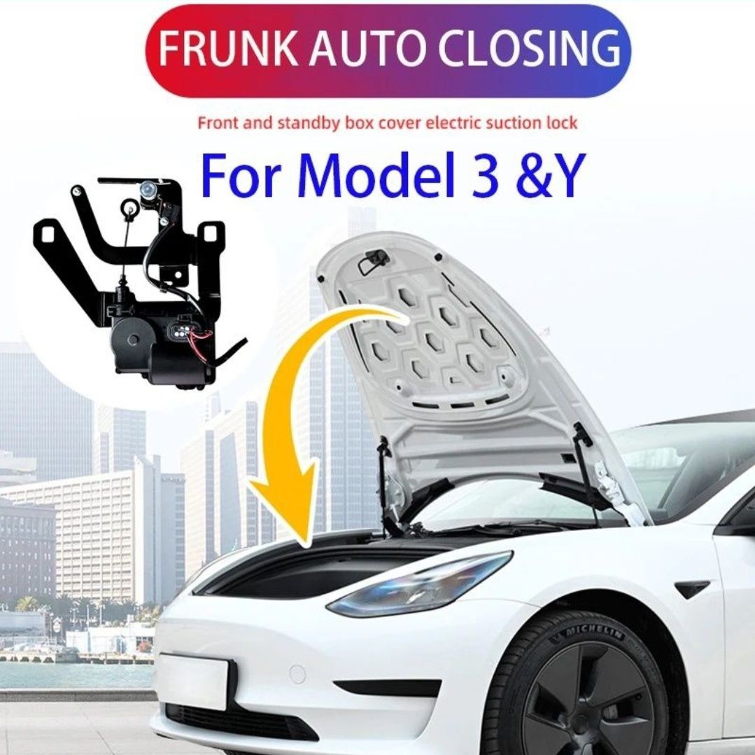 М'яке закривання капота дотяжка капота для Tesla Model Y 3 подарунок
