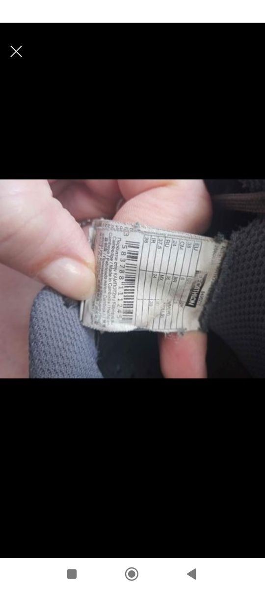 Adidas buty 39i 1/3 Gratis Buty Kipsta