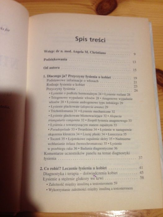 Książka co zrobić żeby nie wypadały włosy