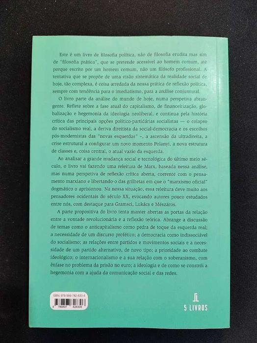 (Env. Incluído) Utopia Hoje de João Vasconcelos Costa