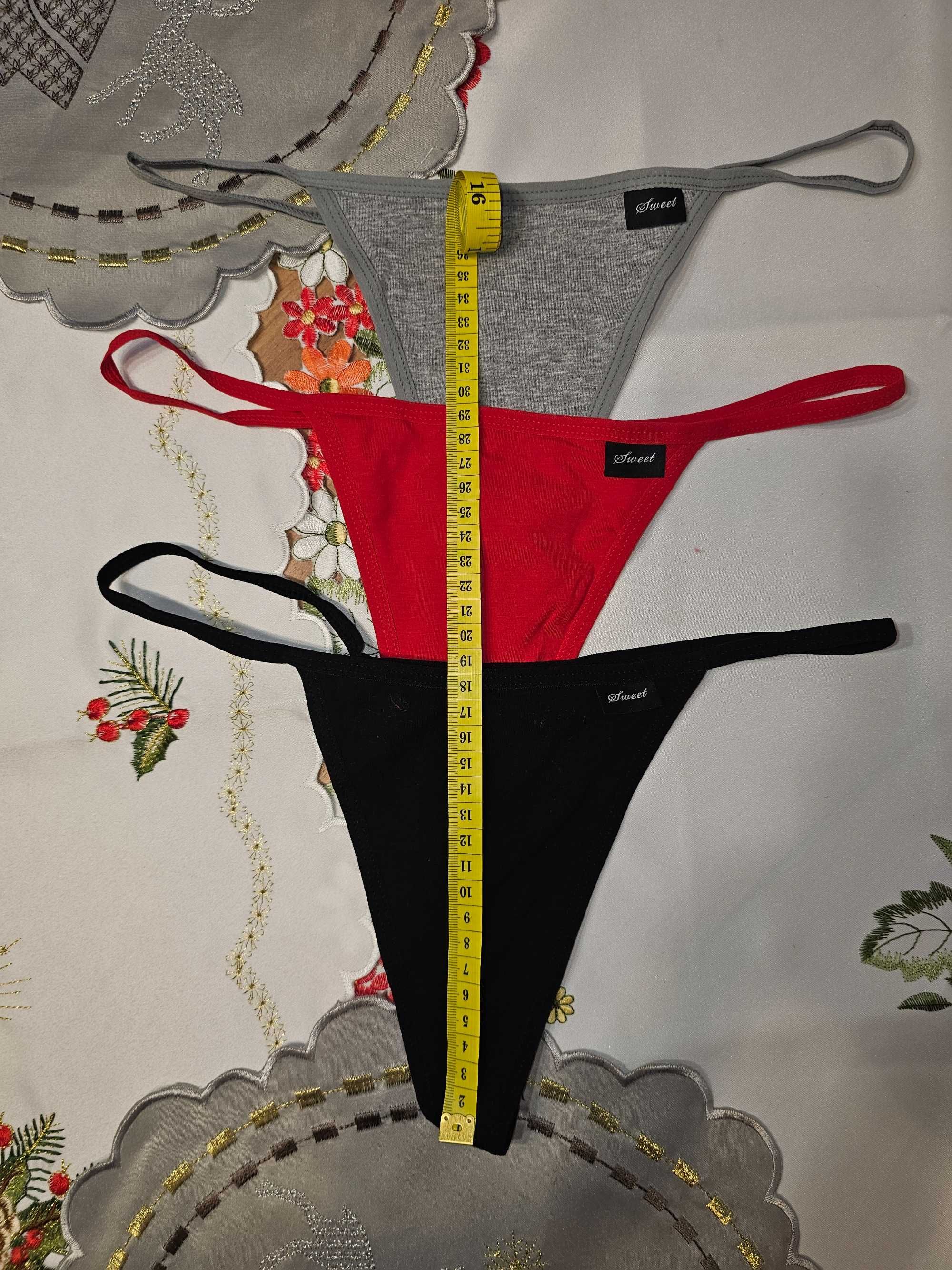 Majtki damskie stringi M