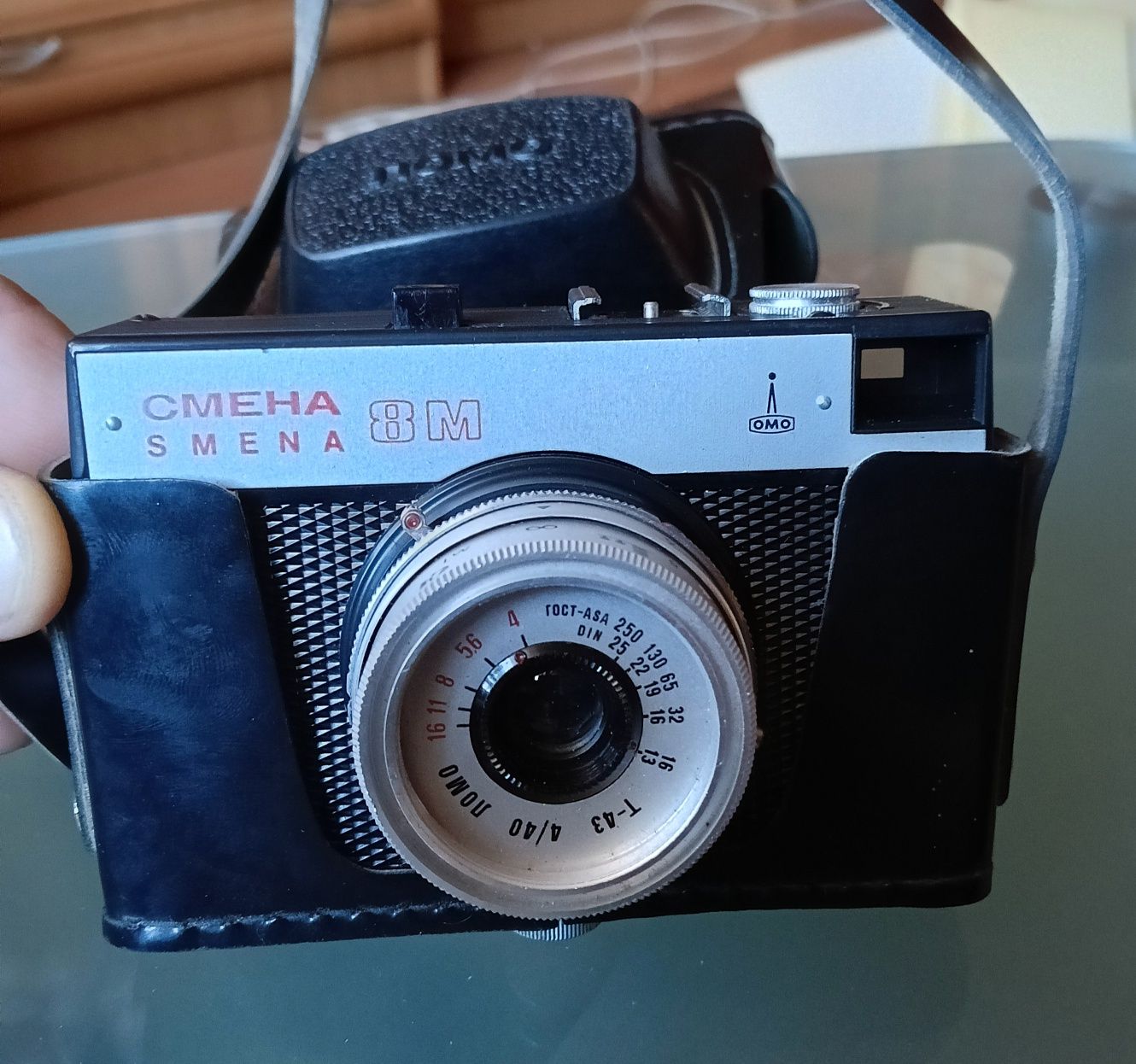 Stary aparat radziecki Smena 8M PRL