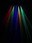 Mocny LASER animacyjny 5 głowic RGBYG Nowy DJ dyskoteka wesele