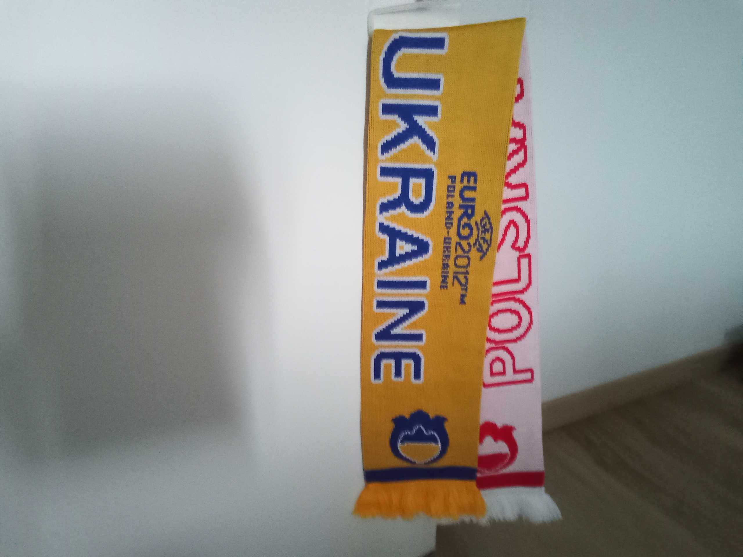 Футбольний шарф фанатський Євро2012 Україна-Польща, новий