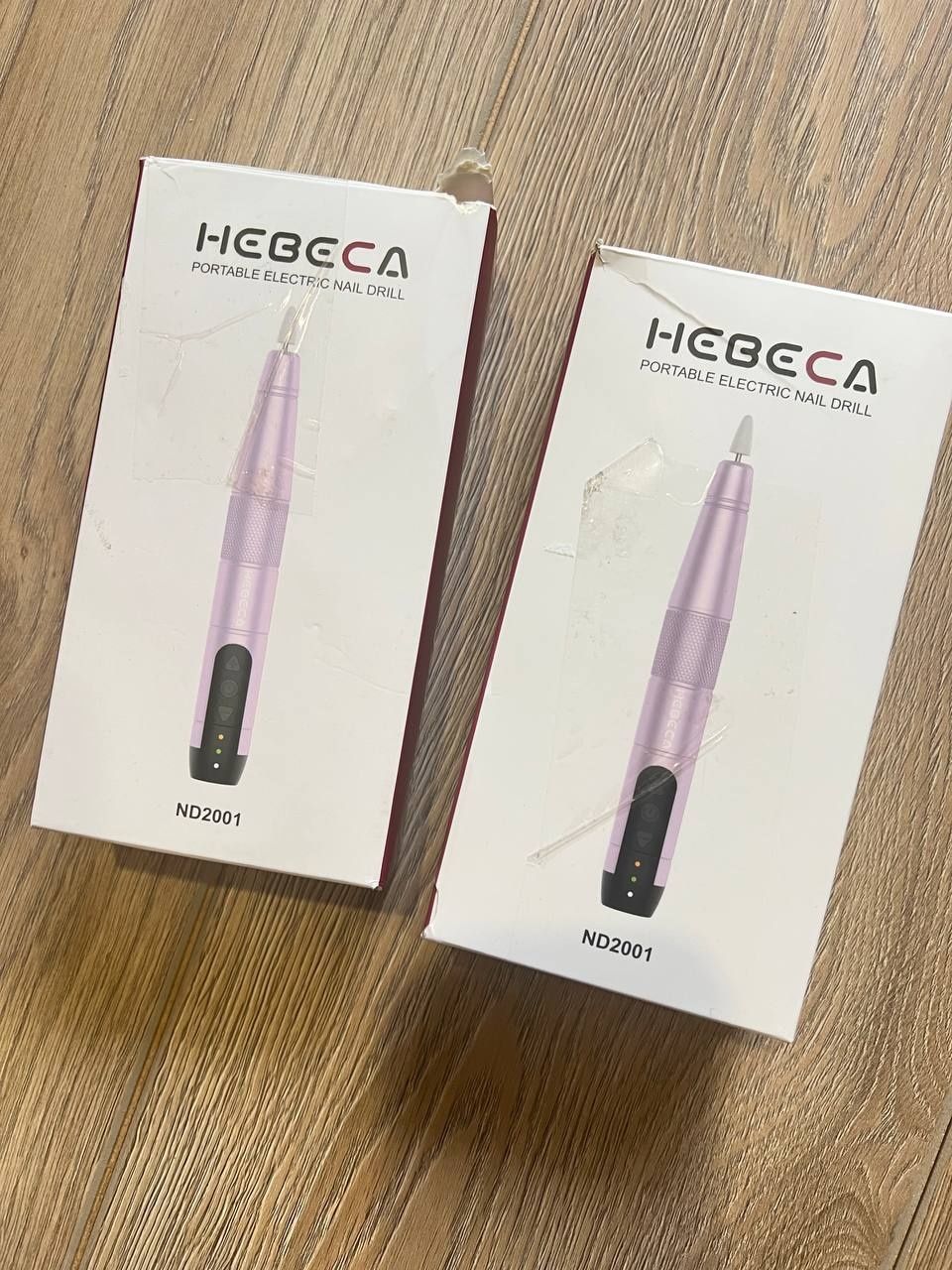Акумуляторный фрезер для ногтей Hebeca Nail Drill 2001,безпроводной