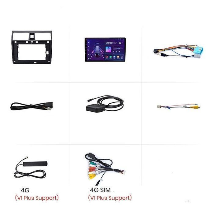 Radio nawigacja Suzuki Swift 2003 - 2010 Android Plus 2GB 32GB