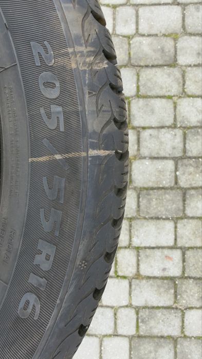 Jak nowe. Zimówki 205/55/16