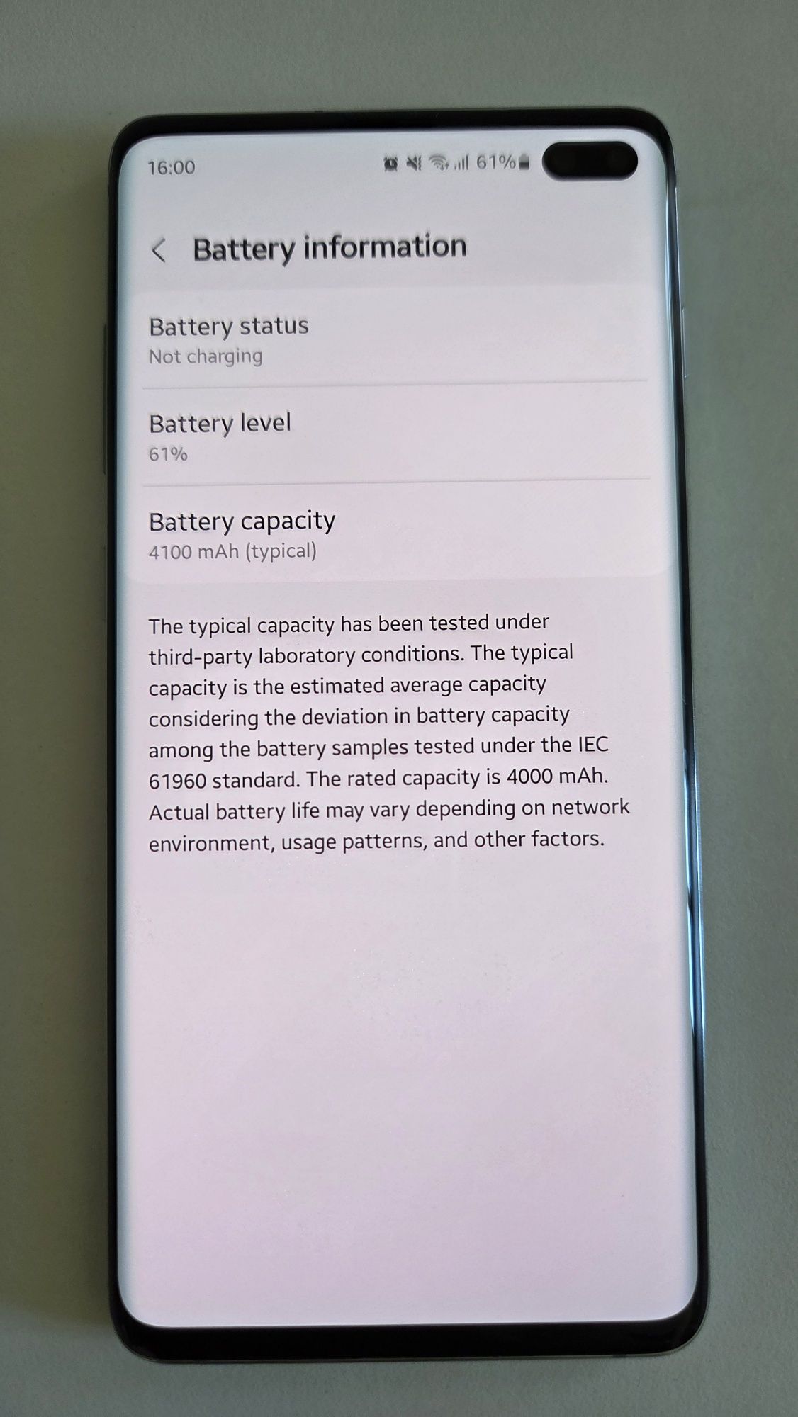 Samsung Galaxy S10+ plus como novo!