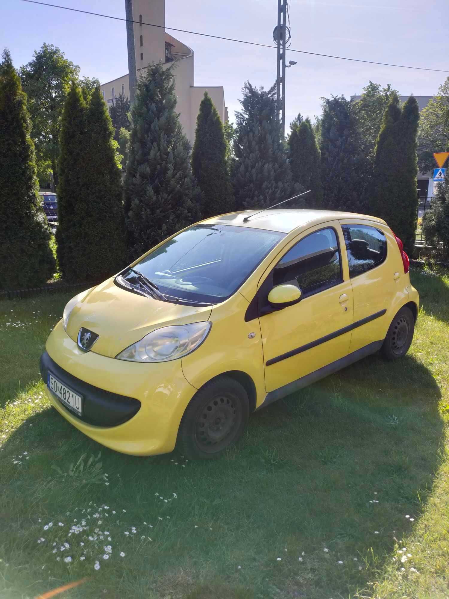 Peugeot 107 1.0 benzyna 5L/100km, Przebieg 176912km, 2006r.