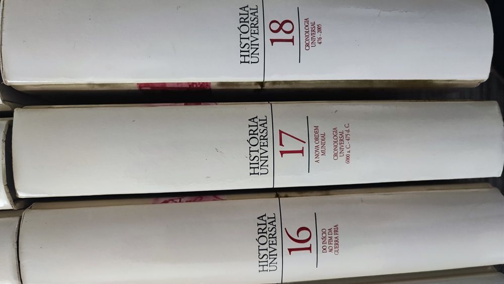 Enciclopedia História Universal 18 volumes